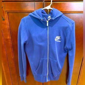 Royal Blue Nike Zip-up Fleece Woman’s Small